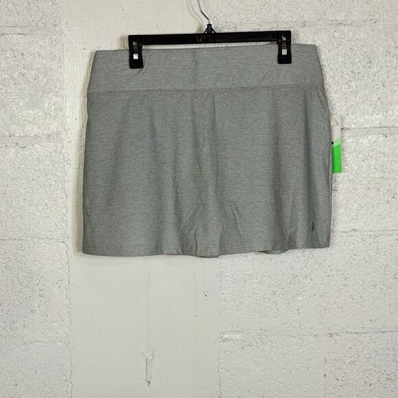 Prince Women's heathered Match Knit Tennis Skort grey, Large - Picture 1 of 8